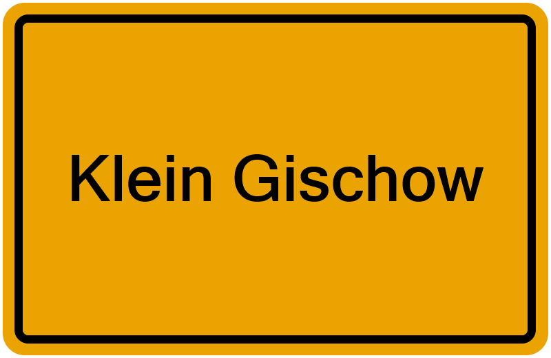 Handelsregisterauszug Klein Gischow